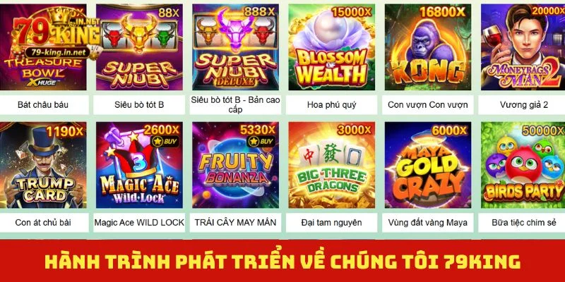 Hành trình phát triển về chúng tôi 79King