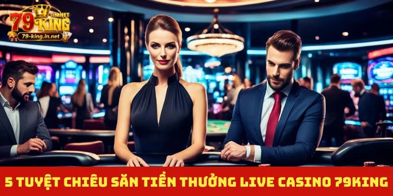 5 tuyệt chiêu săn tiền thưởng live casino 79King