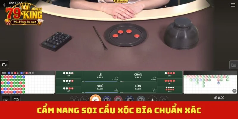 Cẩm nang soi cầu xóc đĩa chuẩn xác